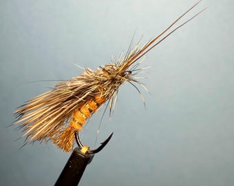 Vincent’s Caddis - Terrestrial Dry Fly Pattern for Fly Fishing Stimulator