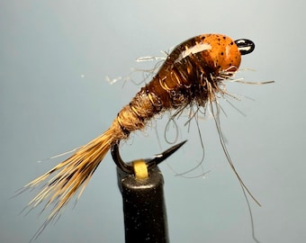 Squirrel's Ear Fly Pattern - Trout Fishing, Hare's Ear Variation