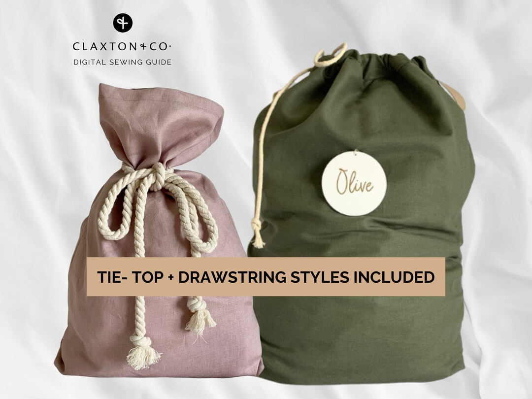 Santa Sack Digital Sewing Guide - Two Styles - Etsy