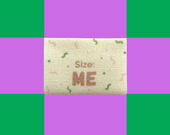 Sew-In Labels - Size Me I 5 Pack