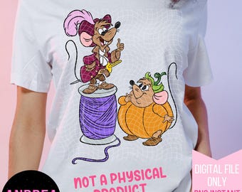 Jaq & Gus Gus Halloween png, Magical Halloween Designs, Cinderella, Jaq, Gus Gus