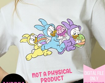 Donald Duck, Easter png, Easter Designs, Donald and Daisy Duck, Easter Eggs