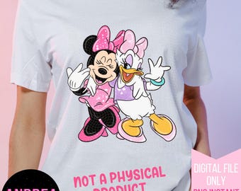 Minnie & Daisy png, Minnie Mouse png, PNG for Sublimation, Magic Mouse, Sublimation PNG, Donald and Daisy Duck