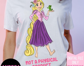 Rapunzel, Magical Princesses png, Princess png, PNG for Sublimation, Magical png, Magic Mouse, Sublimation PNG, DTF Designs