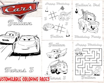 Cars Coloring Pages