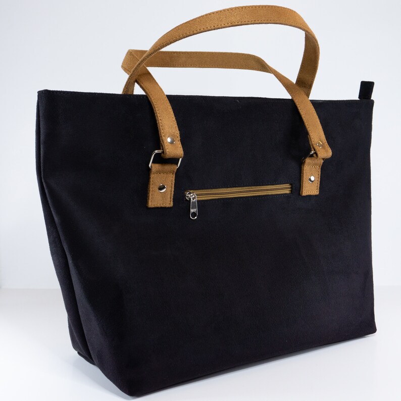 Myra Bag Women's Peruvian Brown Shoulder Bag – Canvas & Leather, 15.5x11.5 Inch, 22" Strap