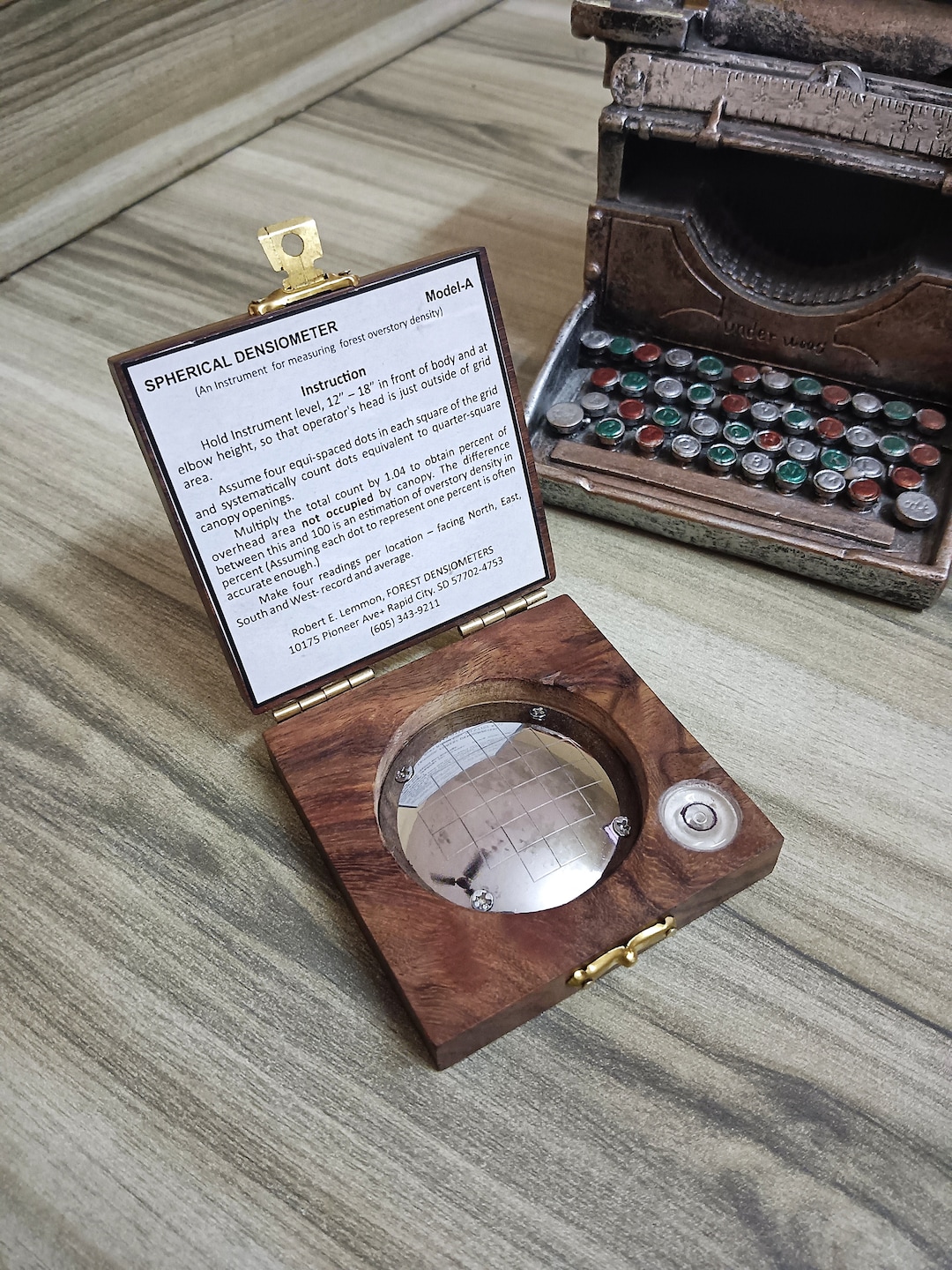 Spherical Densiometer Antique Finish Convex Model A Etsy