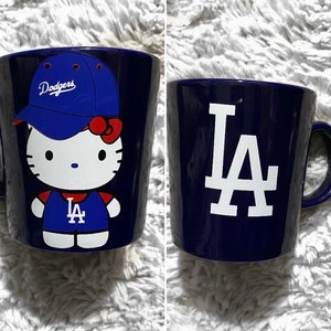 dodgers hello kitty 2 inch cloisonné pin