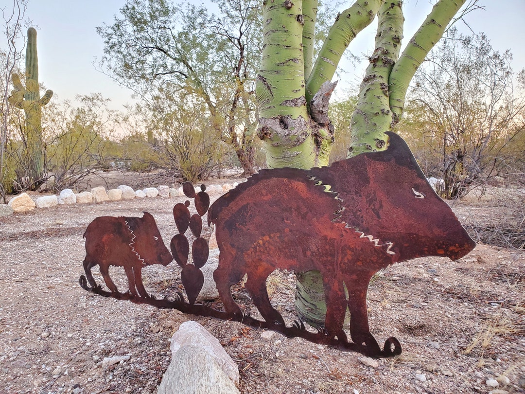 Metal Desert Yard Art