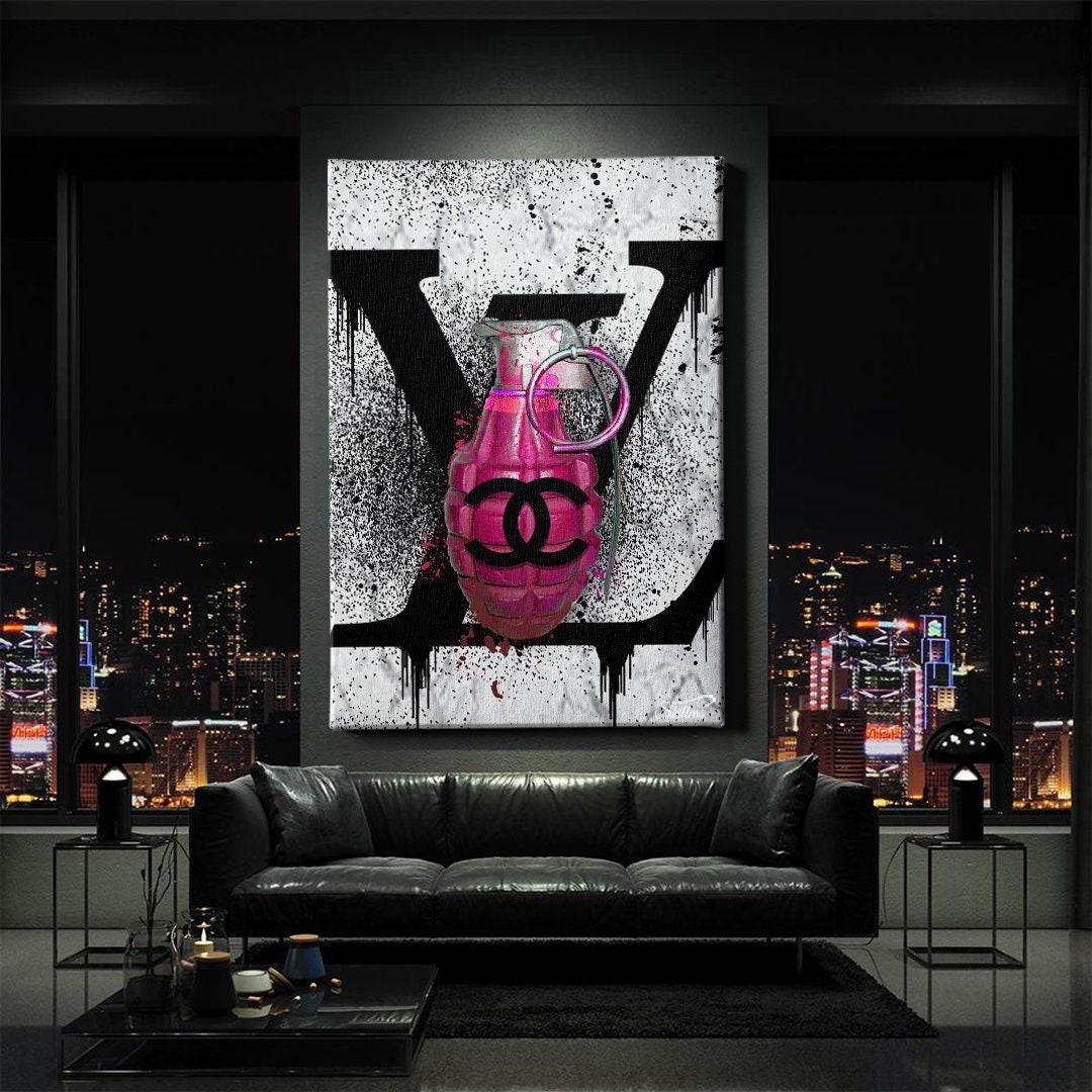 Pink Chanel Canvas - Magna Canvas