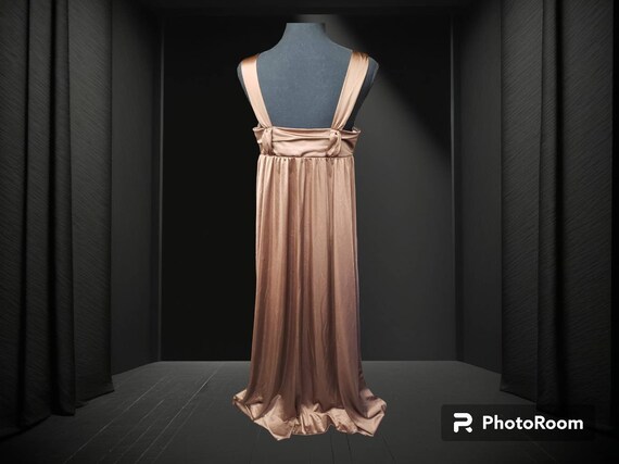Vintage Olga 9215 Nightgown Negligee Elegant Gown… - image 4