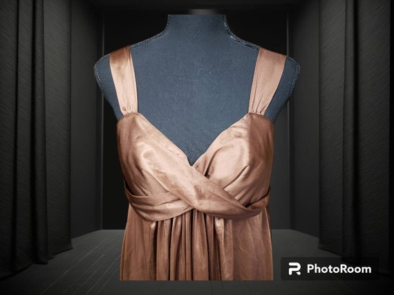 Vintage Olga 9215 Nightgown Negligee Elegant Gown… - image 2