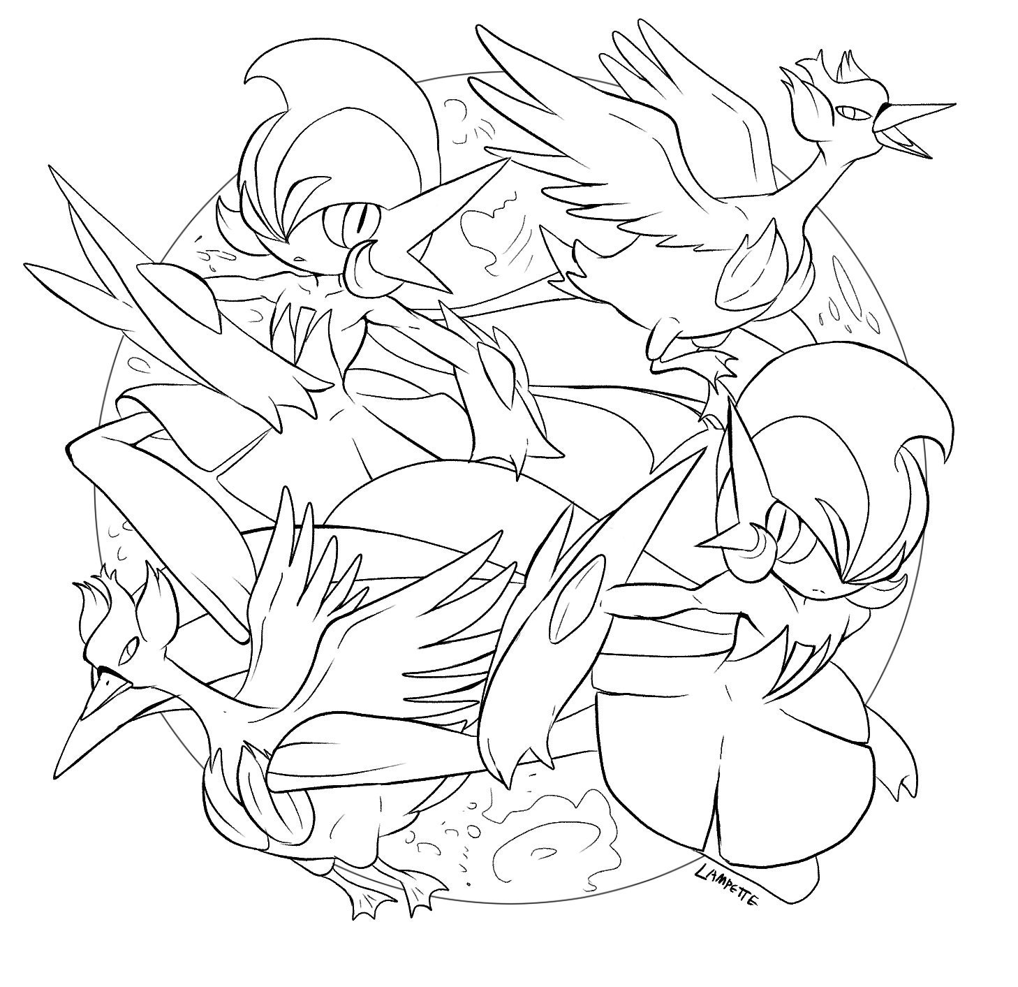 Pokemon Articuno Coloring Pages - Get Coloring Pages