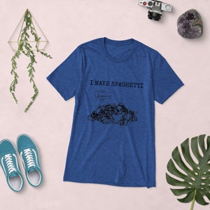 I make spaghetti 3D printing Short sleeve t-shirt