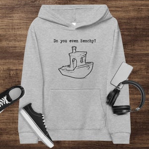 Kids Do you even Benchy fleece hoodie