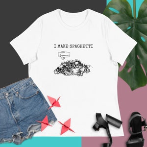 I make spaghetti 3D printing Women&#39;s Relaxed T-Shirt