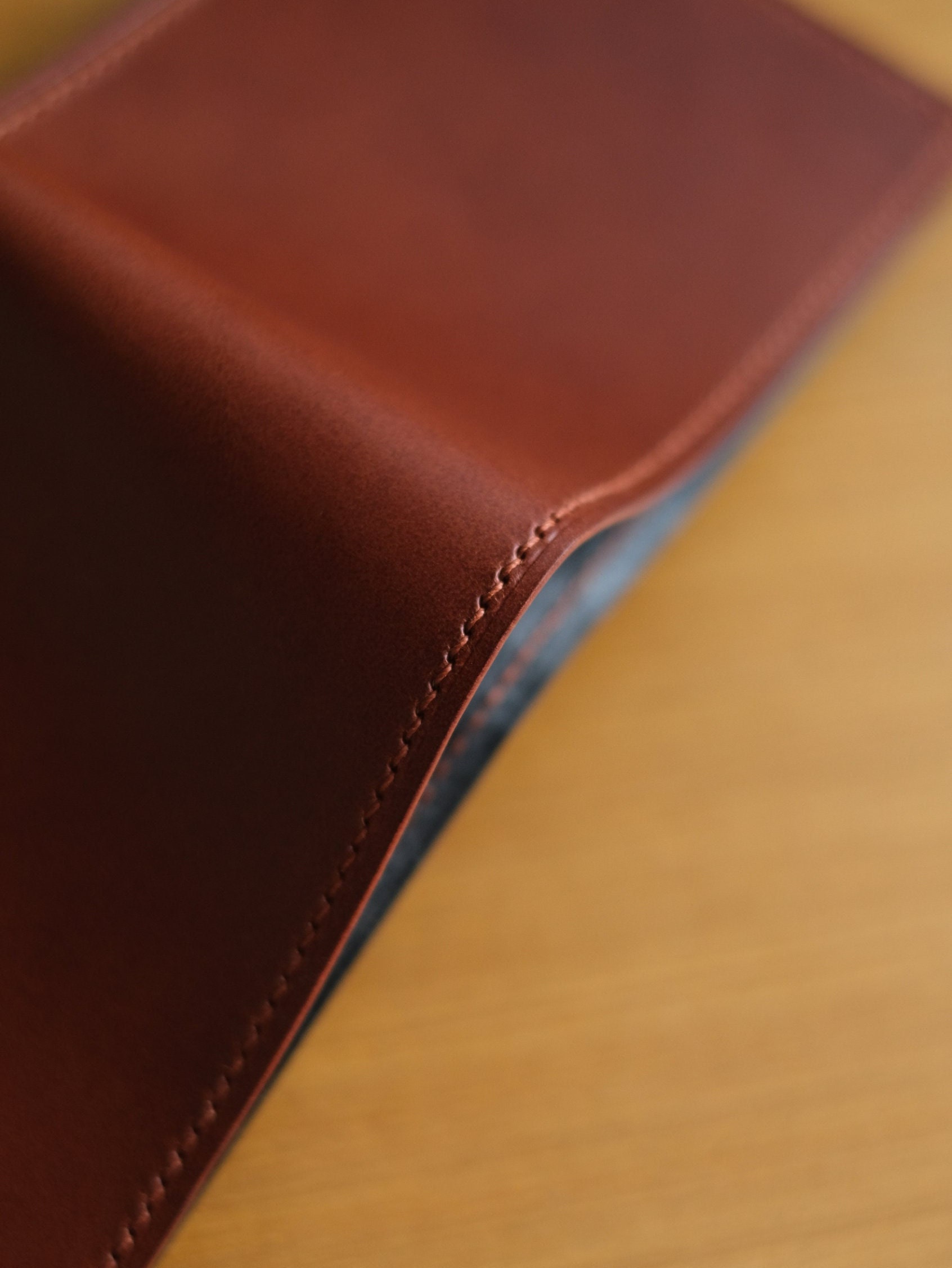 Classic Two Tone Buttero Leather Signature Bifold Wallet