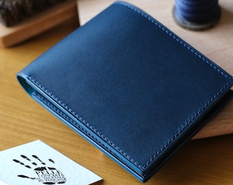 Signature Buttero Leather Signature Bifold Wallet, Buttero Italian Leather Bifold, Vegetable Tanned Leather