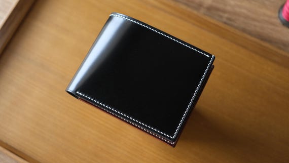 Signature Shinki Hikaku Shell Cordovan Japanese Horsebutt Bifold