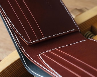 Signature Shinki Hikaku Shell Cordovan Japanese Horsebutt Bifold