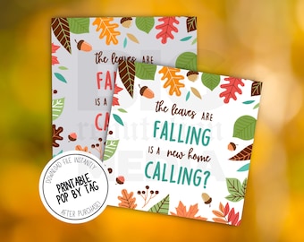 Fall Real Estate Pop By Tag: New Home Calling (PDF)