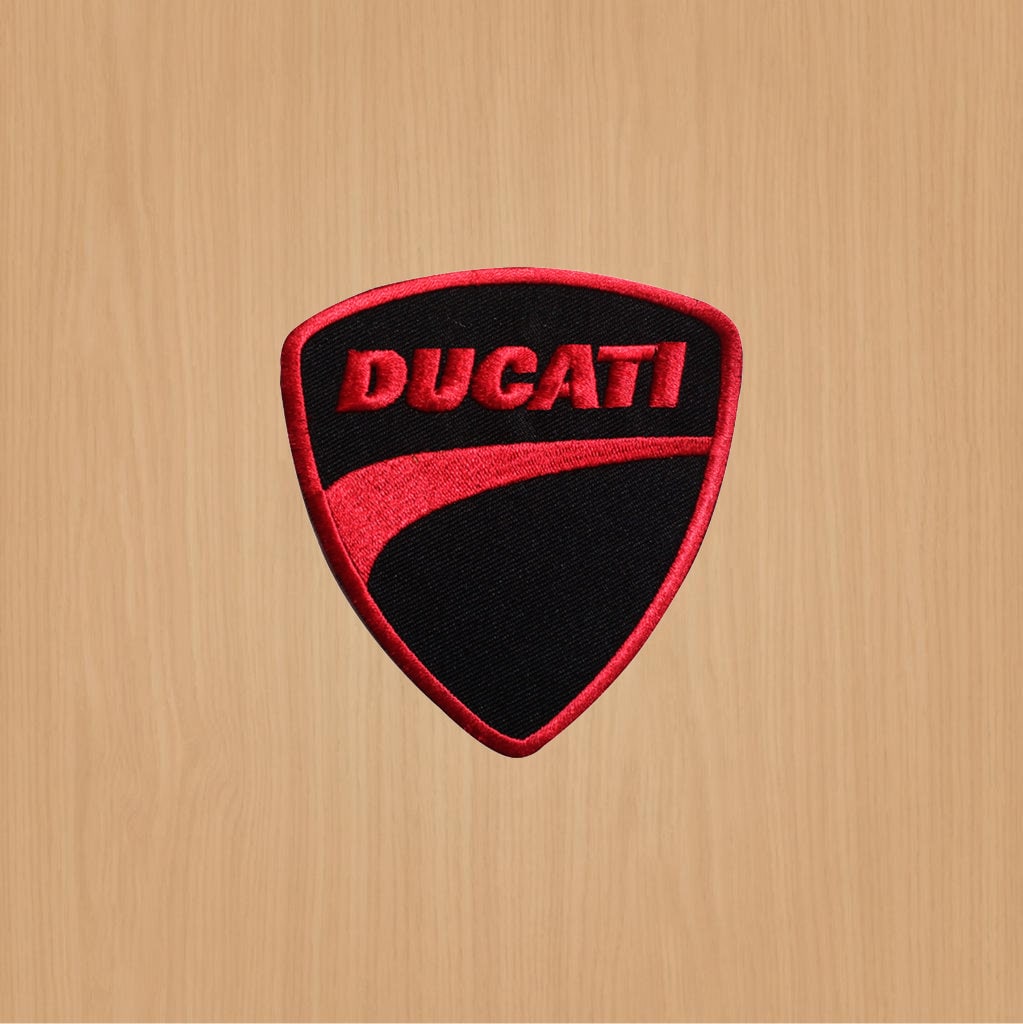 PATCHMANIA Ducati Corse Logo 7,6 CM Thermocollant Autocollant