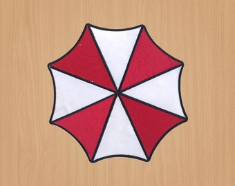 Movies patch, Superhero Umbrella Corp patch , Iron on patch, Embroidered patch for jackets, Easy Patch, Sew on patch 7cm