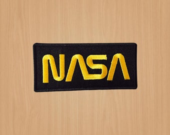 Naszywka filmowa, Naszywka naukowa żółta, Naszywka do prasowania, Naszywka haftowana na kurtki, Łatwa łatka, Naszywka do przyszycia 9,5X4,5 cm