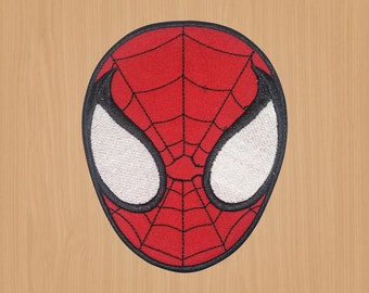 Naszywka z filmami, Naszywka Superbohater Spiderman, Naszywka do prasowania, Naszywka haftowana na kurtki, Easy Patch, Naszywka do przyszycia 12 x 9 cm