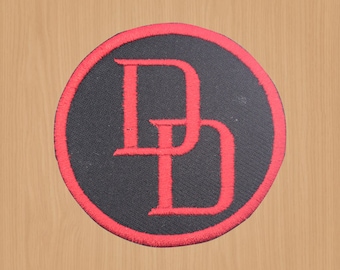 Movies patch, Superhero Devil patch , Iron on patch, Embroidered patch for jackets, Easy Patch, Sew on patch 7cm