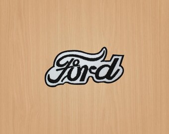 Cars patch Simple white text patch, Iron on patch, Embroidered patch for jackets, Easy Patch, Sew on patch 9.5x4cm