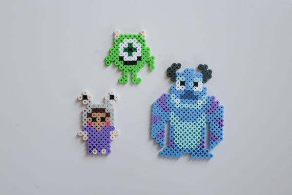 デジタルファイル - モンスターズ・インク パーラービーズパターン