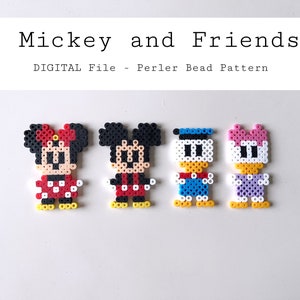 Bluey and Bingo Perler Bead Patterns - Frugal Fun For Boys and Girls