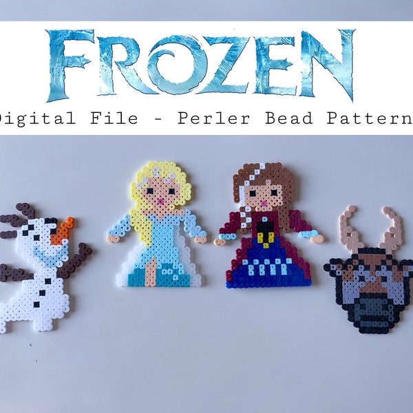 FICHIER NUMÉRIQUE pour - Anna, Elsa, Olaf et Sven