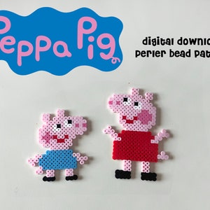 DIGITAL FILE - Perler Bead Pattern for two mini Video Game Switches