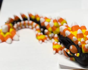 Impresión 3D de un dragón de maíz dulce encantador
