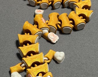 Corgi se encuentra con Dragon: ¡adorable juguete híbrido impreso en 3D para amantes de la fantasía y fanáticos de las mascotas!