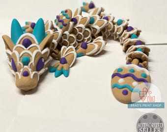 ¡Bebé dragón de galletas de Pascua!