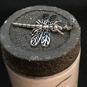 Articulated dragonfly pendant Sterling Silver 925 - TSE049