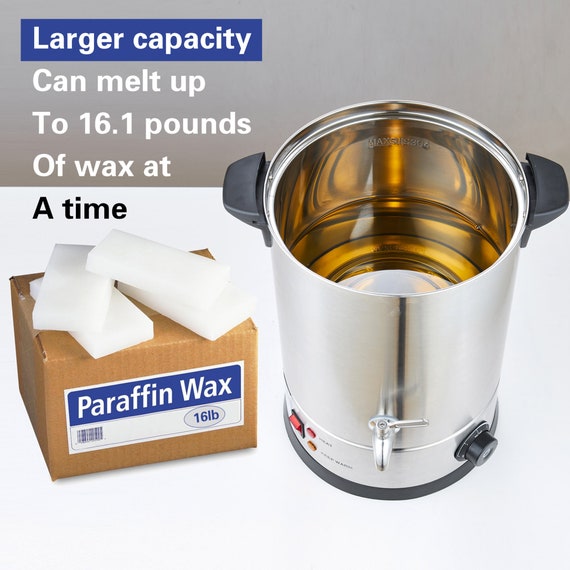 Wax Melter for Candle Making, 11qts 16.1lbs Candle Melting Pot, Candle Wax  Melting Pot Able to Melt All Kinds of Wax 