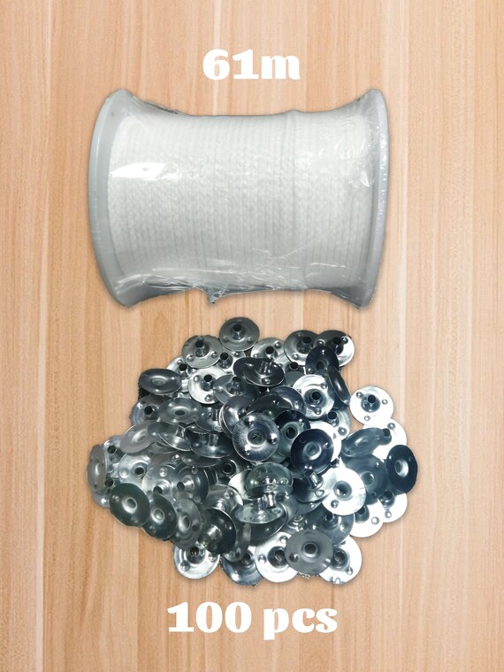 Portacandele In Legno - 200 Pezzi Per Stoppini | Per Candele Fatte In Casa | Accessori DIY - Foto 9