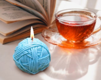 Candle Molds Silicone, Ball of Yarn Shape , Molds for Candles, Candle Mold Silicone DIY Candle Molds for Candle Making