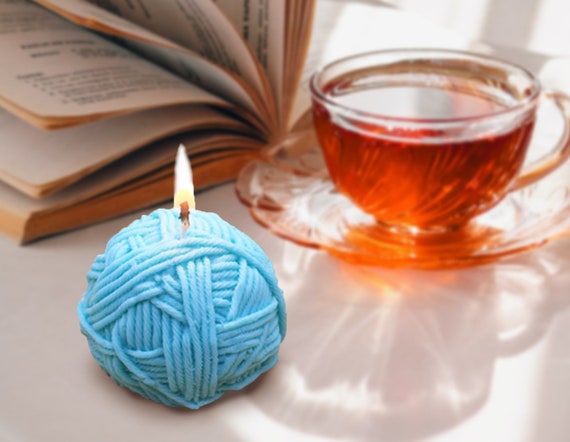 Candle Molds Silicone, Ball of Yarn Shape , Molds for Candles, Candle Mold Silicone DIY Candle Molds for Candle Making