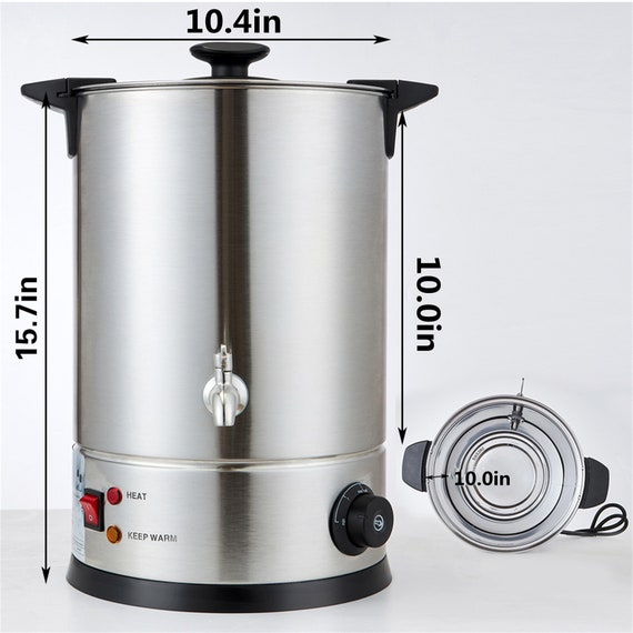 Electric Wax Melter for Candle Making With Spout,large 6qts 12lbs Wax  Melting Candle Maker Machine Fast Bulk Production Easy Clean 