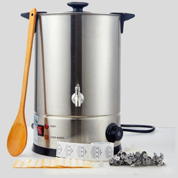 Wax Melter for Candle Making, 11Qts - 16.1Lbs Candle Melting Pot, Candle Wax Melting Pot Able to Melt All Kinds of Wax