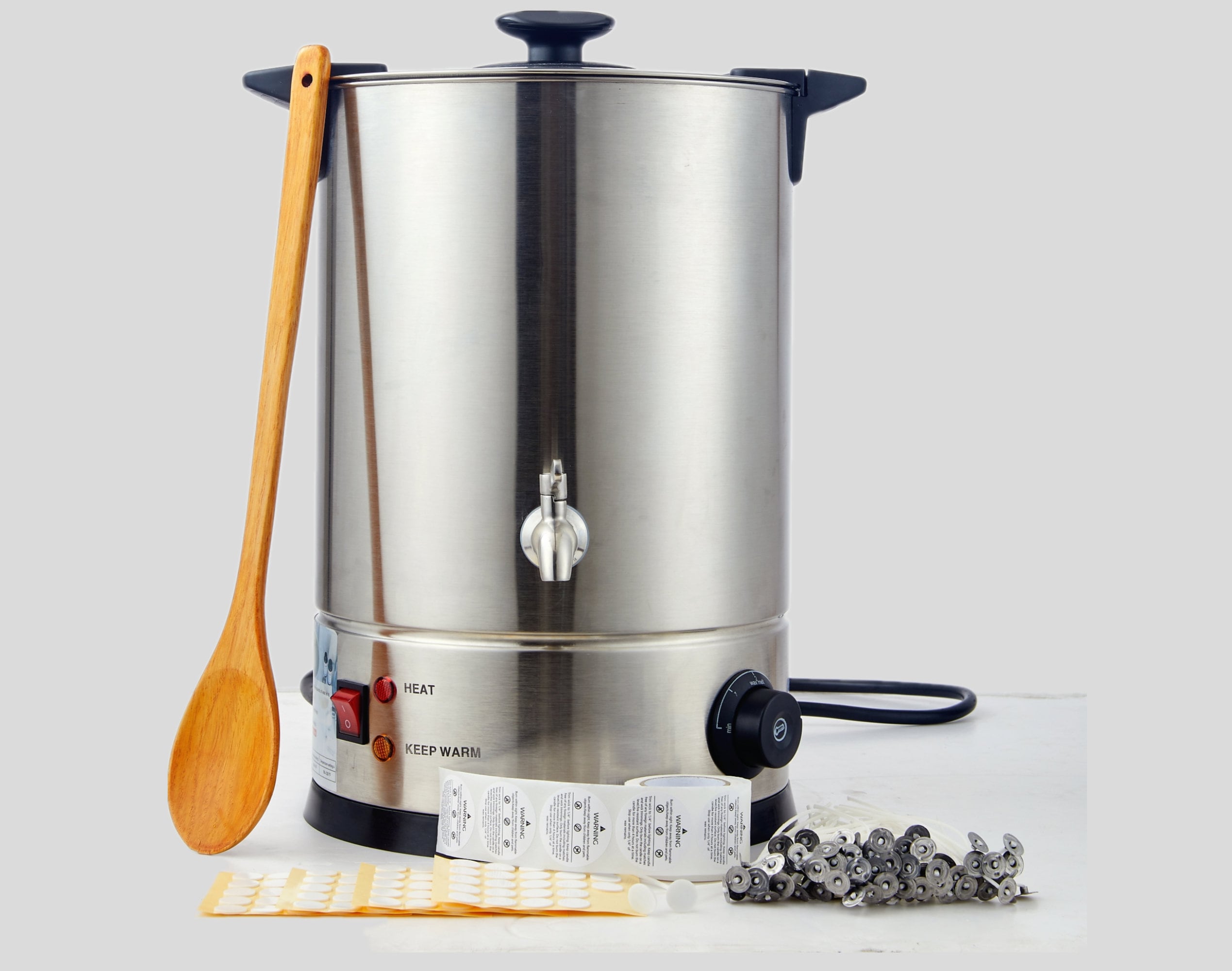 Casserole pour Faire Fondre Des Bougies, Tasse pour Faire Fondre de La Cire,  Faitout pour Faire des Bougies de 1.2 L Avec PoignéE RéSistante à La  Chaleur, Carafe pour Faire des Bougies 