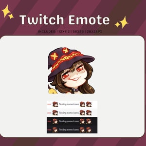Megumin Emote for Twitch/Youtube/Discord