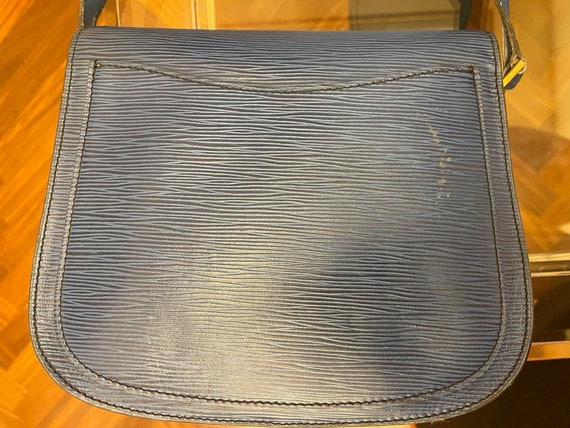 Borsa Tracolla Louis Vuitton Blu Epi Anni 80’ - image 10