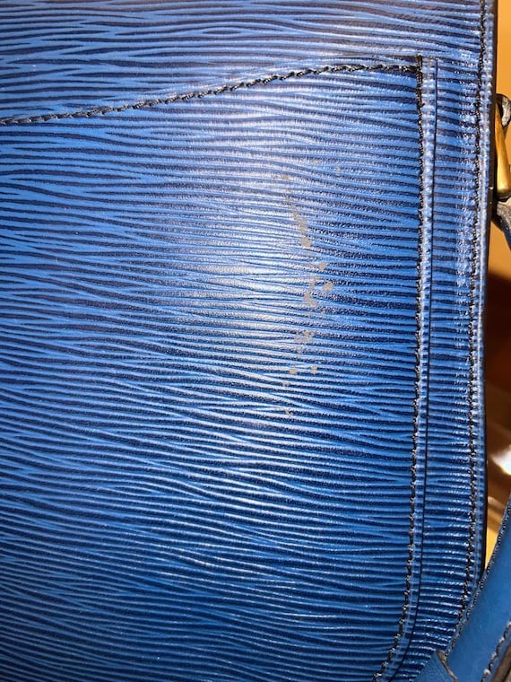 Borsa Tracolla Louis Vuitton Blu Epi Anni 80’ - image 9