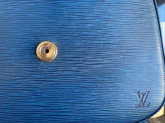 Borsa Tracolla Louis Vuitton Blu Epi Anni 80’ - image 6